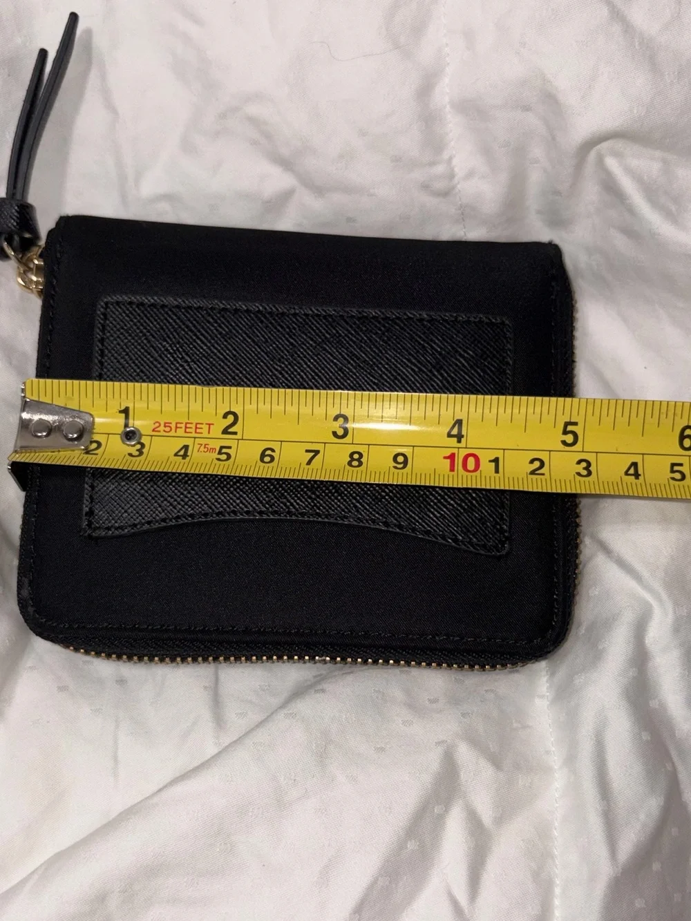 Kate Spade Darci Wilson Road Zip Around Nylon Wallet Black